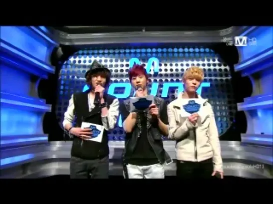 [SHOW] 26.01.2012 Teen Top & Rainbow Pixie - MC Cuts @M Countdown