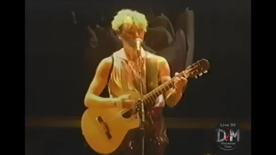 Depeche Mode - 21.07.1990 SHORELINE AMPHITHEATRE, Mountainview, San Francisco (reconstructed audio + video live extracts)