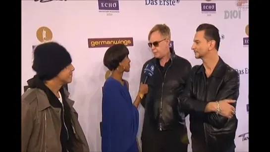 Depeche Mode - Echo 2013 Interview