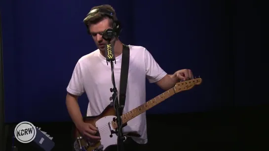 White Lies performing _First Time Caller_ Live on KCRW