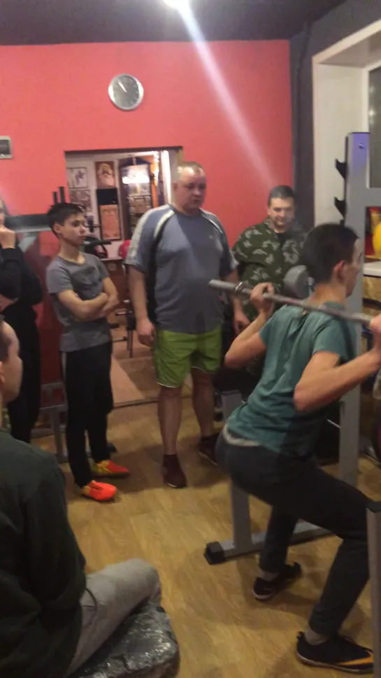 💪🏻🏋‍♂ Мастер-класс Тяжелая атлетика, Кадеты тренажерный зал Качай Булки Сосногорск.MONSTRO ARM 2018