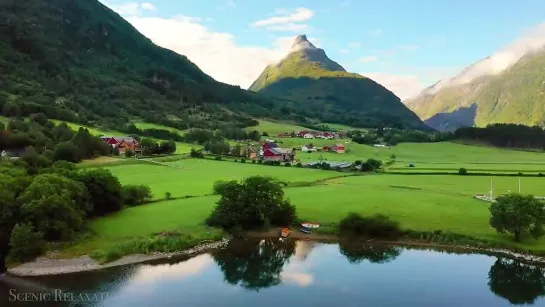 Norway 4K - Scenic Relaxation Film with Calming Music