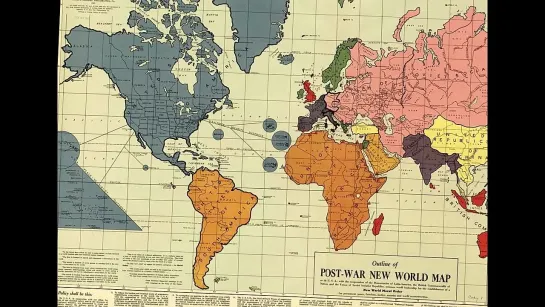 Невероятное предсказание 1942 года. Карта предсказала победу Советского Союза