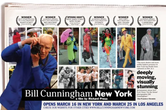 Билл Каннингем Нью-Йорк | Bill Cunningham New York (2010)