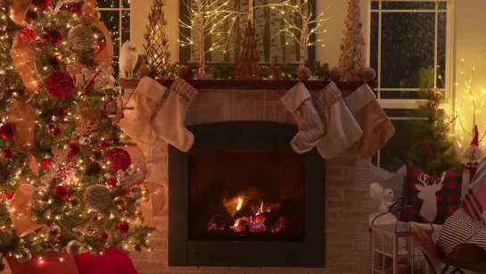 Pentatonix - Once Upon A December (Yule Log)