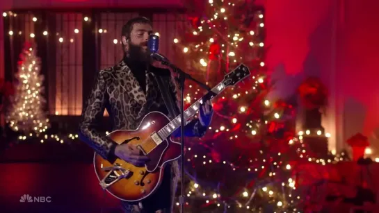 Post Malone Performs "(You`re The) Devil In Disguise" LIVE | Christmas at Graceland | NBC