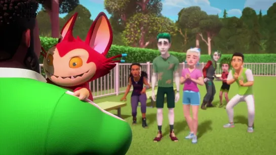 ZOMBIES: The Re-Animated Series | NEW SERIES | Episode 7 | Coach's Cat | @disneychannel