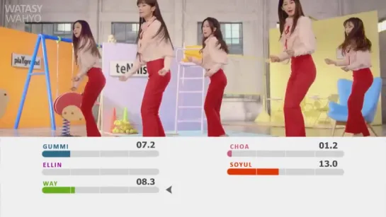 CRAYON POP - Doo Doom Chit _ Line Distribution (Color Coded)