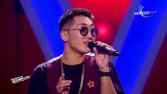 Iderbat.A- Zuudendee bi hairtai - Blind Audition - The Voice of Mongolia 2018