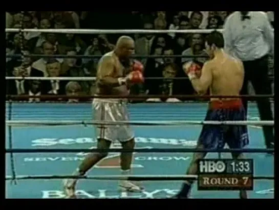 1997-04-26 George Foreman vs Lou Savarese (WBU Heavyweight Title)