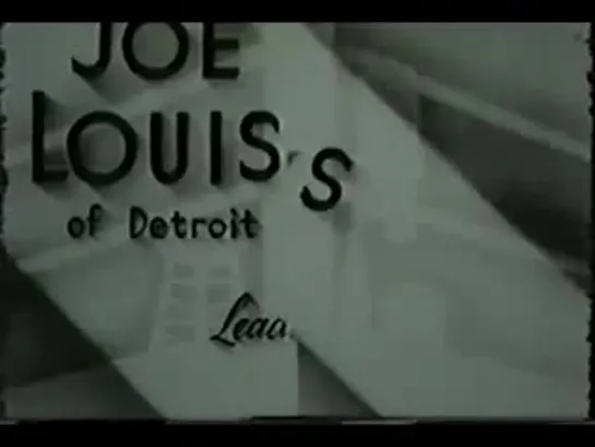 Joe Louis vs. Jimm Braddock