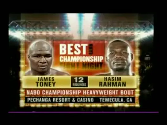 2008-07-16 James Toney vs Hasim Rahman II