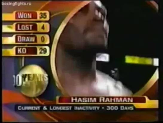 David Tua vs Hasim Rahman II