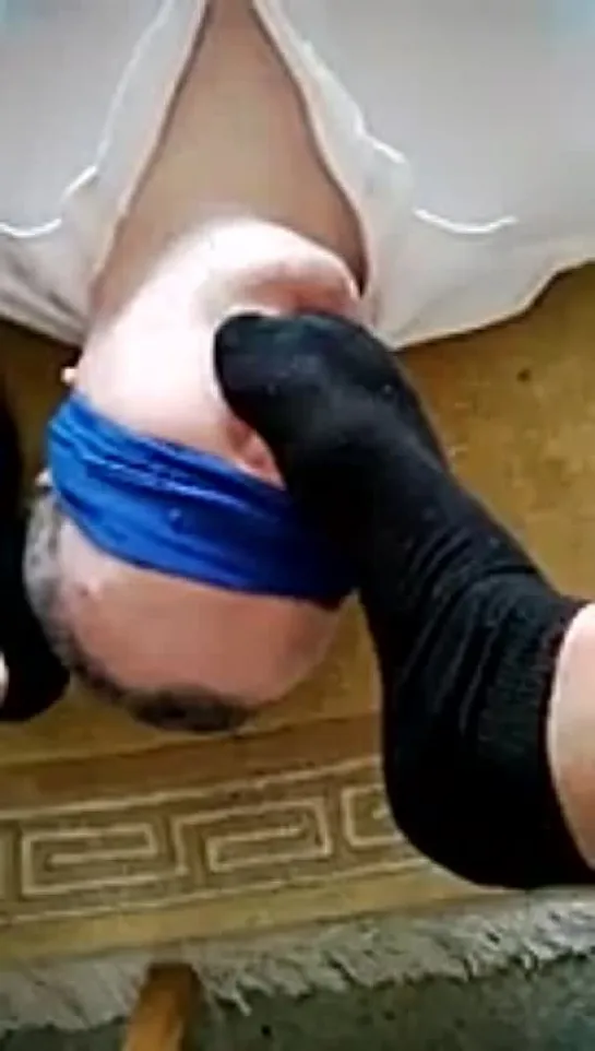 Sock Slave cant get enough