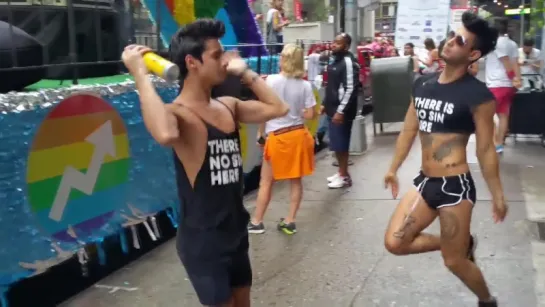 NYC Pride Parade_ Liam Riley  Ricky Roman