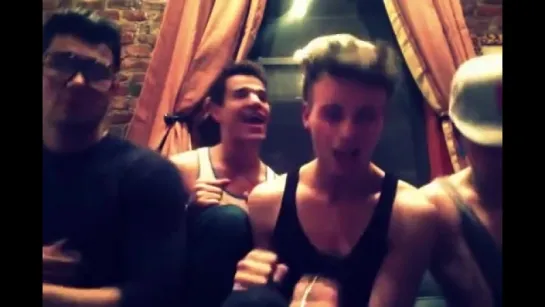 Max Ryder, Jake Bass, Ricky Roman, and Levi Karter sing NSYNC -