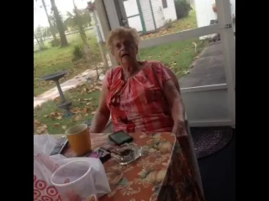 Scare cam! Gramdma edition