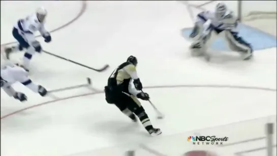 Malkin Sick Goal vs Tampa Bay Lightning 3⁄4⁄13 / Евгений Малкин специалист по исполнению шедевров  в играх с «Лайтнинг»