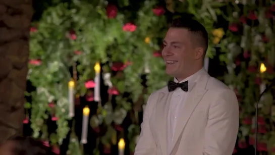 Colton Haynes marries Jeff Leatham in an emotional ceremony