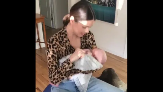 Shelley Hennig babysitting #1