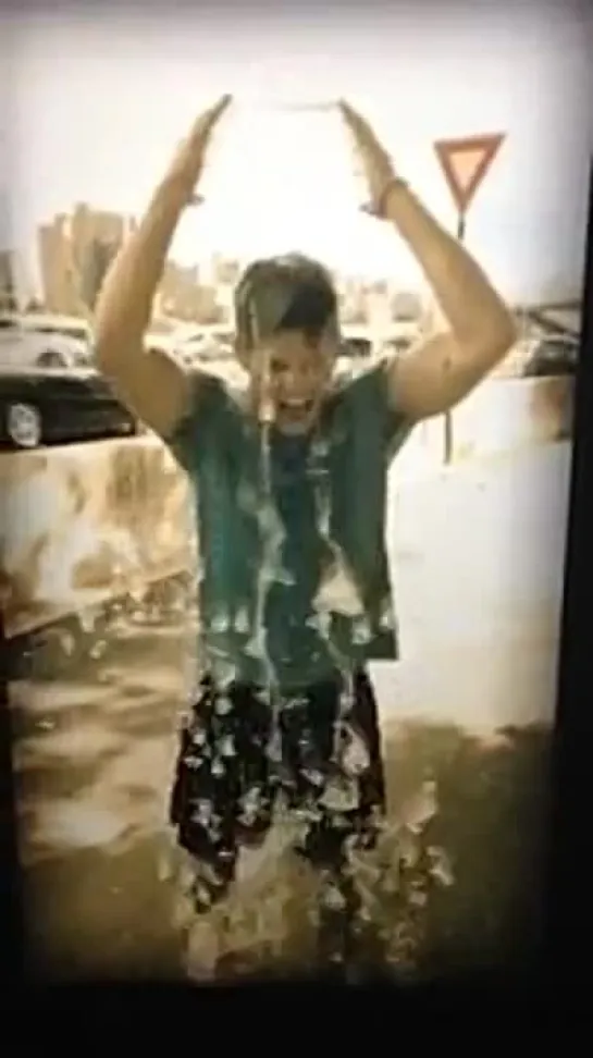 Charlie Carver Ice Bucket Challenge