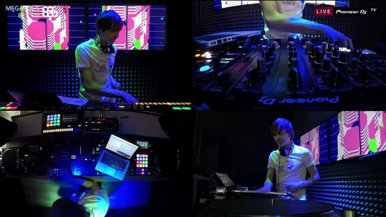 Cosmonaut megapolis 89.5 fm _MegaBeat _ Stellar Fountain_ @ Pioneer DJ TV _ Moscow