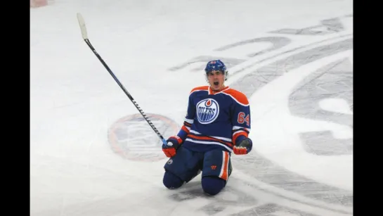 Nail Yakupov goal  LA Kings vs Edmonton Oilers NHL / Наиль Якупов забил за пять секунд до сирены, 2 шайба в сезоне