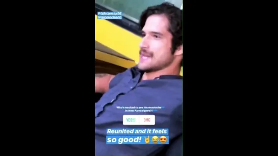 Tyler Posey yesterday