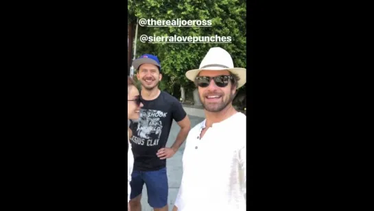 via Ian Bohen's instagram stories