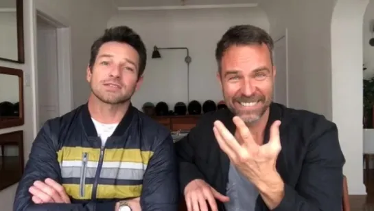 JR Bourne & Ian Bohen's facebook live 13.03.2018