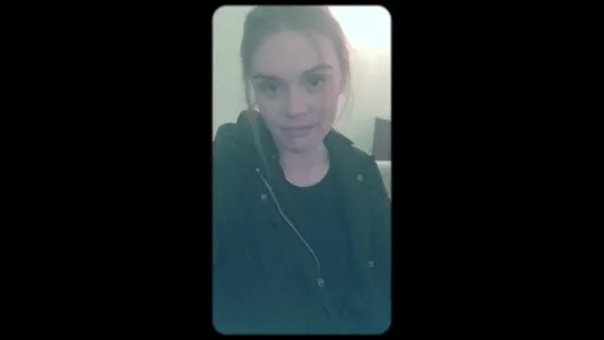 Holland sent a video to fans at Goodbye Con because she had to turn back