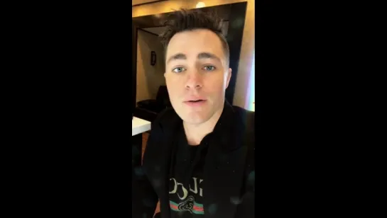 Colton Haynes on the last day of shooting Arrow s6