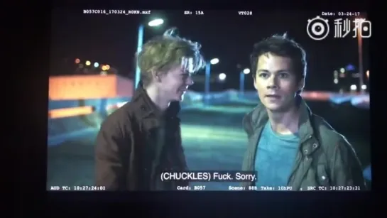 the death cure bloopers