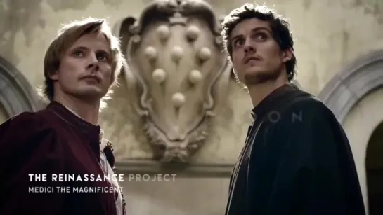 Daniel Sharman aparece como Lorenzo Il Magnifico em novo video divulgado pela Lux Vide, o