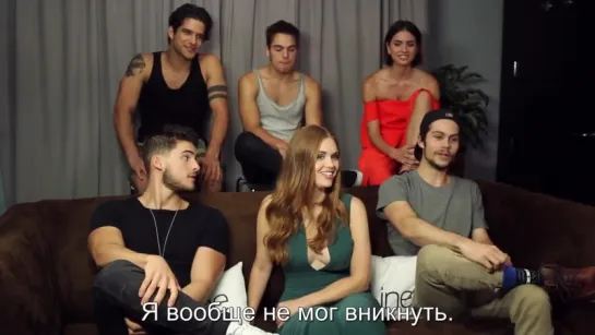 Teen Wolf Cast Interview at Comic-Con 2015 [Русские субтитры]