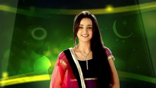 Khushi and Arnav Eid Mubarak greeting