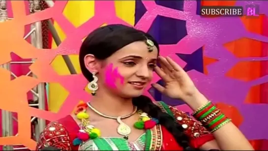 Sanaya Irani at colors holi party