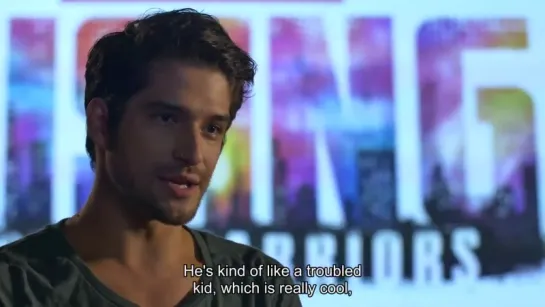 Tyler Posey falando sobre