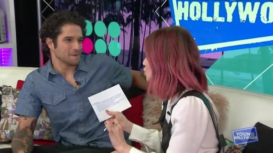 Tyler Posey  Lucy Hale Read Emotional Fan Tweets! - Young Hollywood