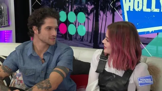 Lucy Hale  Tyler Posey Spill On Their Truth or Dare Romance Scene!