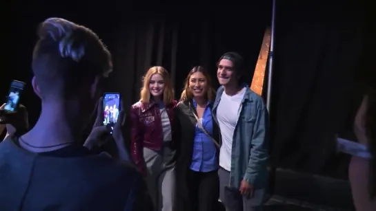 Truth, dare or scare @LucyHale and @TylergPosey surprise guests at the TruthOrDareMovie experience!