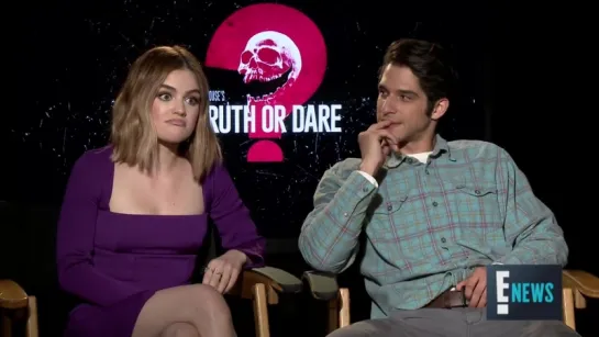 Lucy Hale  Tyler Posey Dish on Truth or Dare Sex Scene - E! Live from the Red Carpet