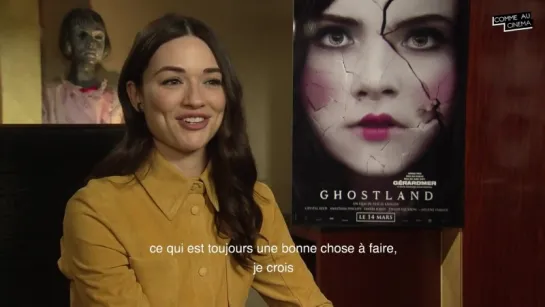 Crystal Reed - Interview GHOSTLAND