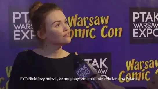 Holland at Warsaw Comic Con