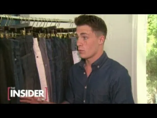 Colton Haynes and Holland Roden go jean shopping