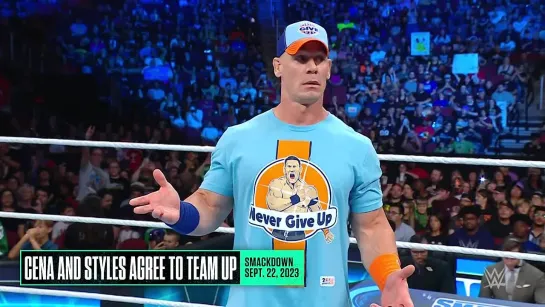 John Cena  LA Knight vs. The Bloodline — Road to WWE Fastlane 2023