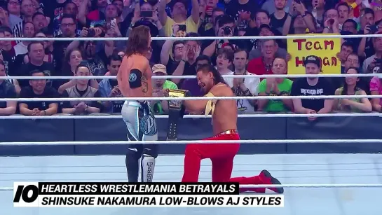 Heartless WrestleMania betrayals