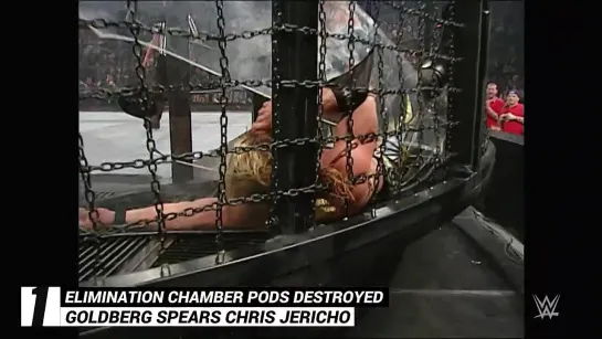 Elimination Chamber pods destroyed