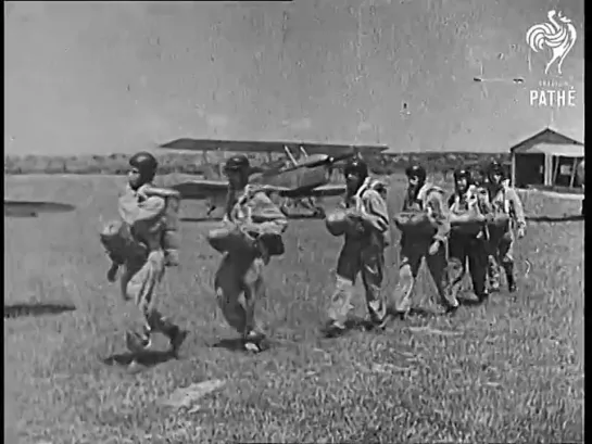 Parachuting In France (1937)