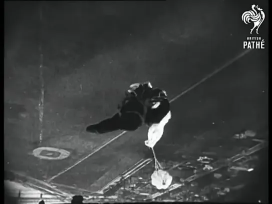 Slow Motion Thrills With A Parachute (1923)